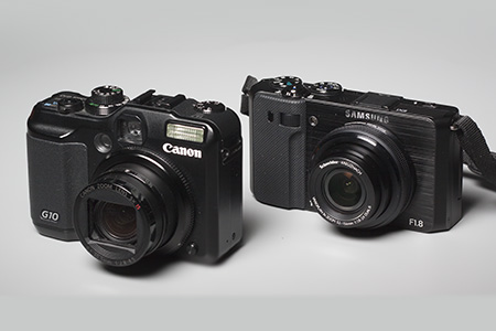 Samsung EX100 Canon G10