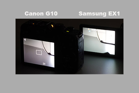 Samsung EX100 Canon G10