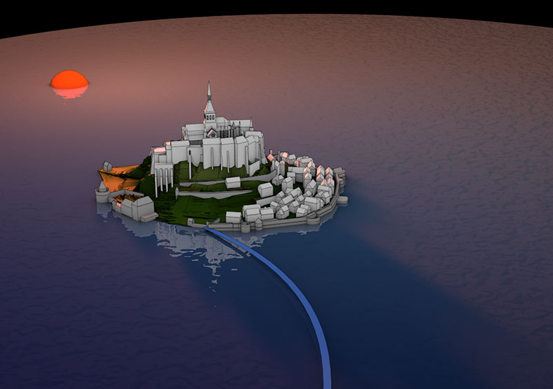 Mont St Michel