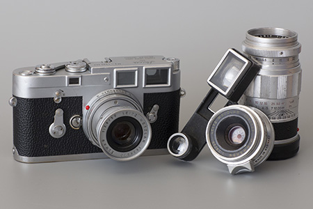 Leica M3 summicron bril elmar