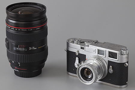 Canon 24-70 Leica Elmar 50mm