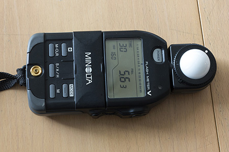 Minolta flashmeter V
