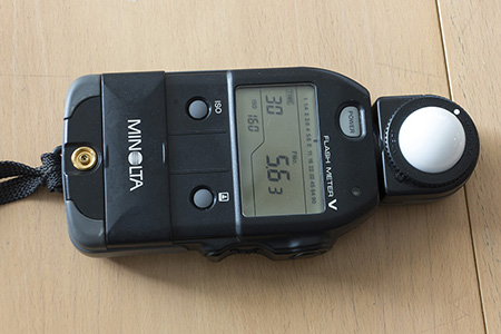 Minolta flashmeter V